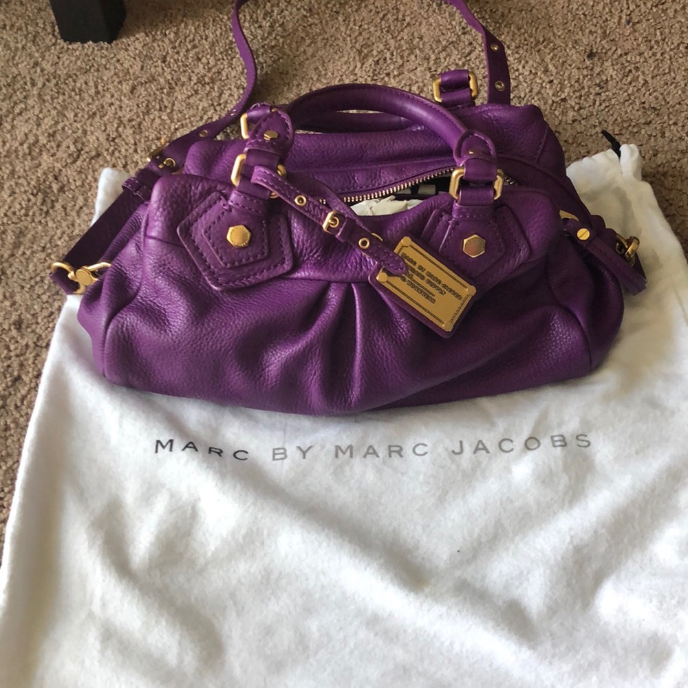 Marc by Marc Jacobs small satchel-purple